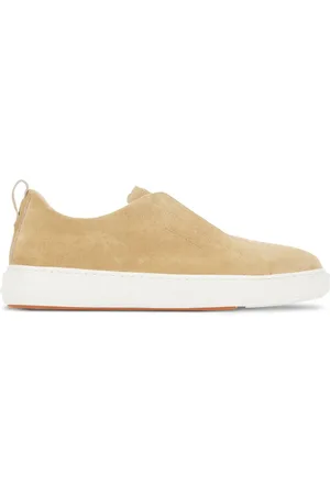 santoni Slip-On-Sneakers aus Wildleder