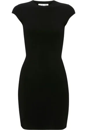 Victoria Beckham Gestricktes Minikleid mit angeschnittenen Ärmeln