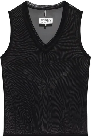 Maison Margiela Trägershirt aus Mesh