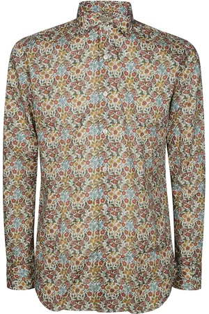 Xacus Hemd mit Blumen-Print