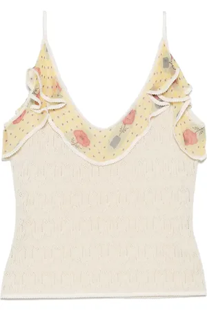 John Galliano 2000s gehäkeltes Tanktop