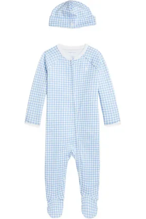 Ralph Lauren Strampler-Set mit Vichy-Karo