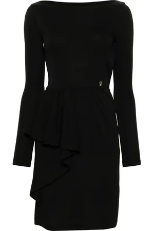 John Galliano 2010 Midikleid mit U-Boot-Ausschnitt