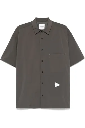 and wander Hemd mit Logo-Print