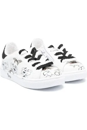 MONNALISA Sneakers mit Rosaroter-Panther-Print