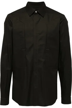 Rick Owens Fog Hemd mit Einsätzen