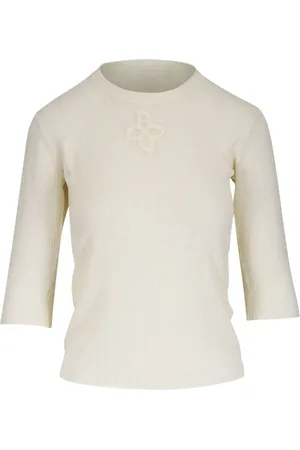 Dorothee Schumacher T-Shirt mit Blumenapplikation