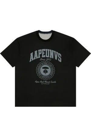 A Bathing Ape Wendbares T-Shirt mit Print