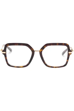 Dolce & Gabbana Brille mit eckigem Gestell
