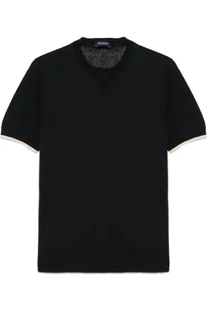 DRUMOHR Fein gestricktes T-Shirt