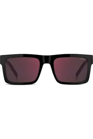 HUGO BOSS Sonnenbrille mit seitlichen Streifen