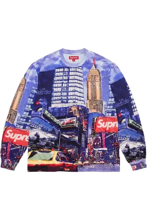 Supreme Skyline "Purple" Oberteil mit Pailletten