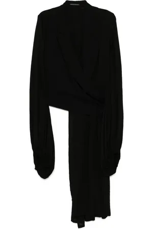 YOHJI YAMAMOTO Gewickelter Blazer mit Ballonärmeln