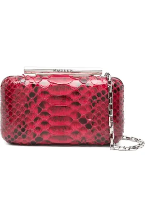 Alexander McQueen T-Bar Box Clutch
