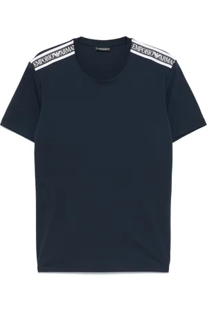 Emporio Armani T-Shirt mit gummiertem Logo