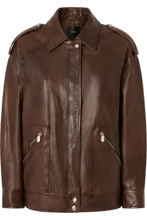 Pinko Klassische Lederjacke