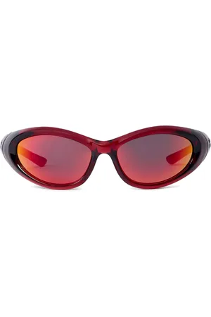 Balenciaga Sonnenbrille mit rundem Gestell
