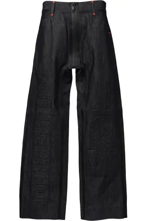 WALTER VAN BEIRENDONCK Jeans mit Logo-Print