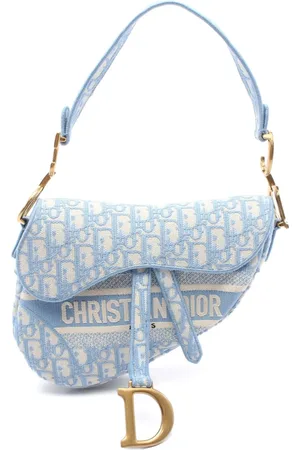 Dior 2020s Oblique Saddle Handtasche