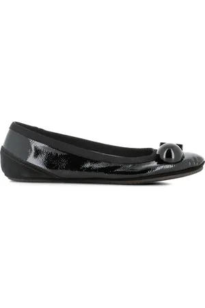 DOVE NUOTANO GLI SQUALI Ballerinas aus Leder