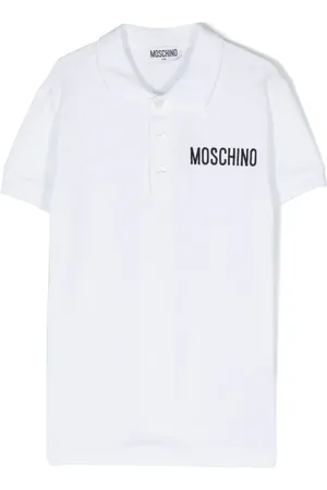 Moschino Poloshirt mit Logo-Stickerei
