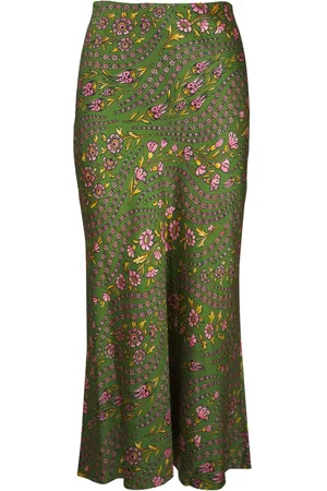 VERONICA BEARD CLover Maxirock mit Blumen-Print