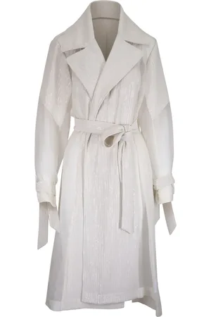 TWP Foreign Affair Trenchcoat mit Schimmerdetail