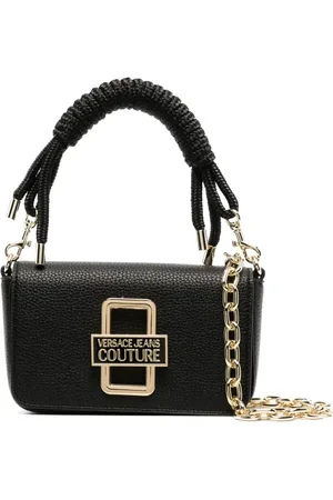 VERSACE Schultertasche aus Faux-Leder