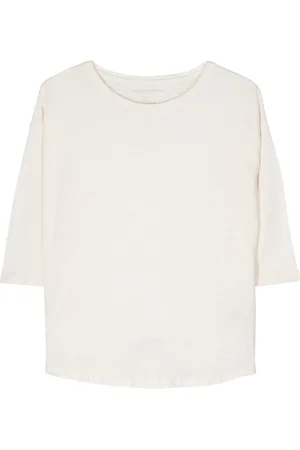 Majestic T-Shirt mit U-Boot-Ausschnitt