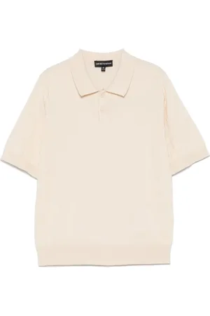 Emporio Armani Poloshirt mit Jacquard-Logo