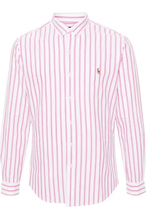 Ralph Lauren Gestreiftes Hemd mit Polo Pony