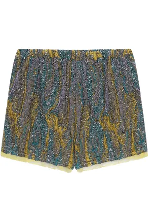 DRIES VAN NOTEN Minishorts aus Jacquard