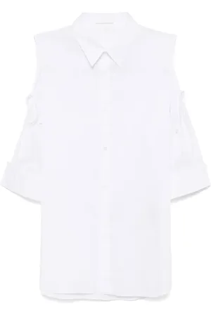 YOHJI YAMAMOTO Hemd mit asymmetrischen Schultern