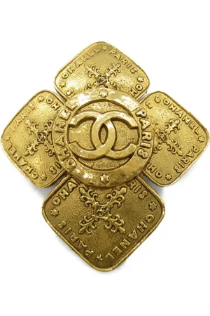 CHANEL 1986-1988 Coco Mark Brosche