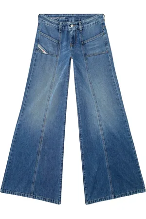 Diesel D-Akii Jeans mit weitem Bein