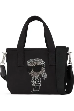 Karl Lagerfeld Ikon Tote Bag mit Strass