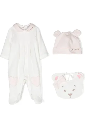 MONNALISA Strampler-Set mit Teddy-Motiv