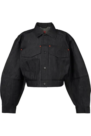 WALTER VAN BEIRENDONCK Jeansjacke mit Prägung