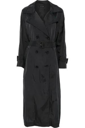 TATRAS Trenchcoat mit Knitteroptik