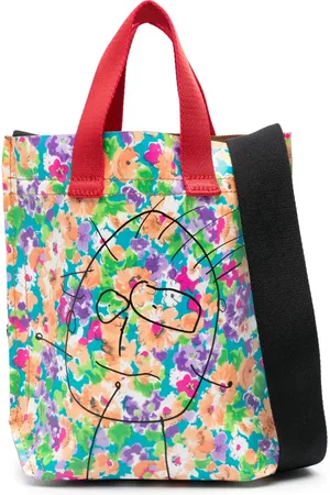 Plan C Handtasche mit Logo-Print
