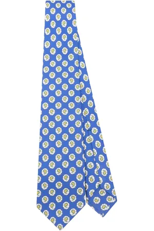 BARBA Jacquard-Krawatte mit Paisleymuster