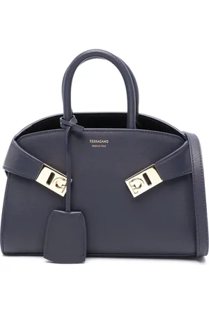 Salvatore Ferragamo Shopper mit Logo-Print