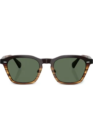 Oliver Peoples Sonnenbrille mit eckigem Gestell