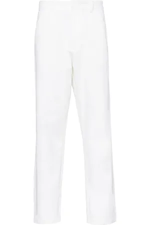 Prada Halbhohe Hose mit lockerem Schnitt
