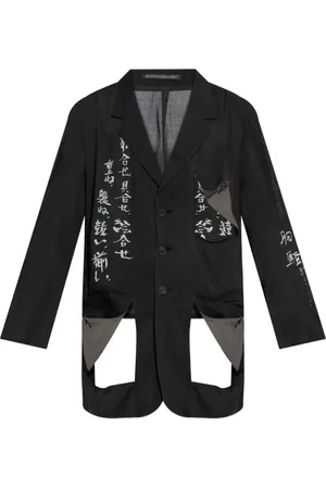 YOHJI YAMAMOTO Sakko mit Cut-Out-Detail