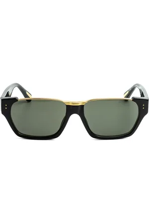 Linda Farrow Sonnenbrille mit eckigem Gestell