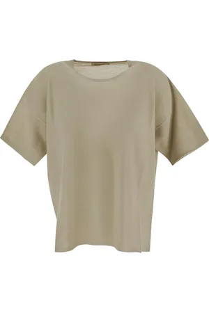 GENTRYPORTOFINO Fein gestricktes T-Shirt