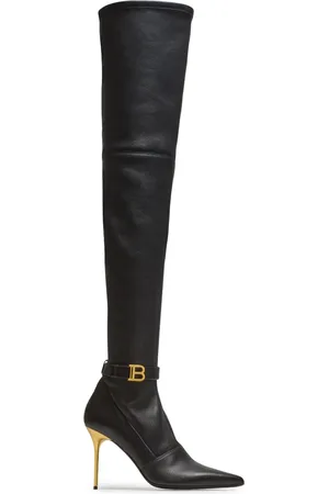 Balmain Raven Overknee-Stiefel 120mm
