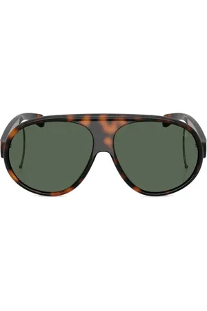 Moncler Getönte Pilotenbrille