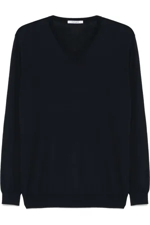 KANGRA CASHMERE Fein gestricktes T-Shirt